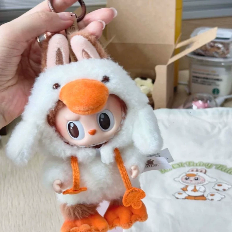 Whimsical Forest Fairy Tale LABUBU Duck Outfit – Plush, Adjustable & Collectible Doll Accessory - Image 4