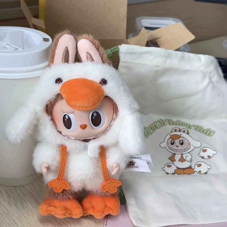 Whimsical Forest Fairy Tale LABUBU Duck Outfit – Plush, Adjustable & Collectible Doll Accessory - Image 5