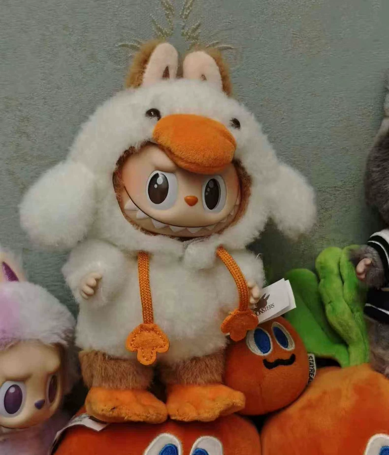 Whimsical Forest Fairy Tale LABUBU Duck Outfit – Plush, Adjustable & Collectible Doll Accessory - Image 9