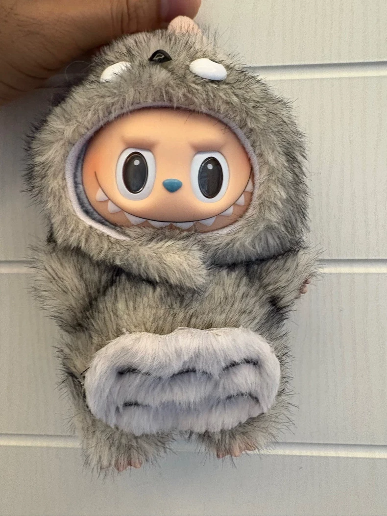 Labubu Totoro-Inspired Plush Outfit for 17cm Resin Figures – Soft, Durable & Whimsical Design - Image 5