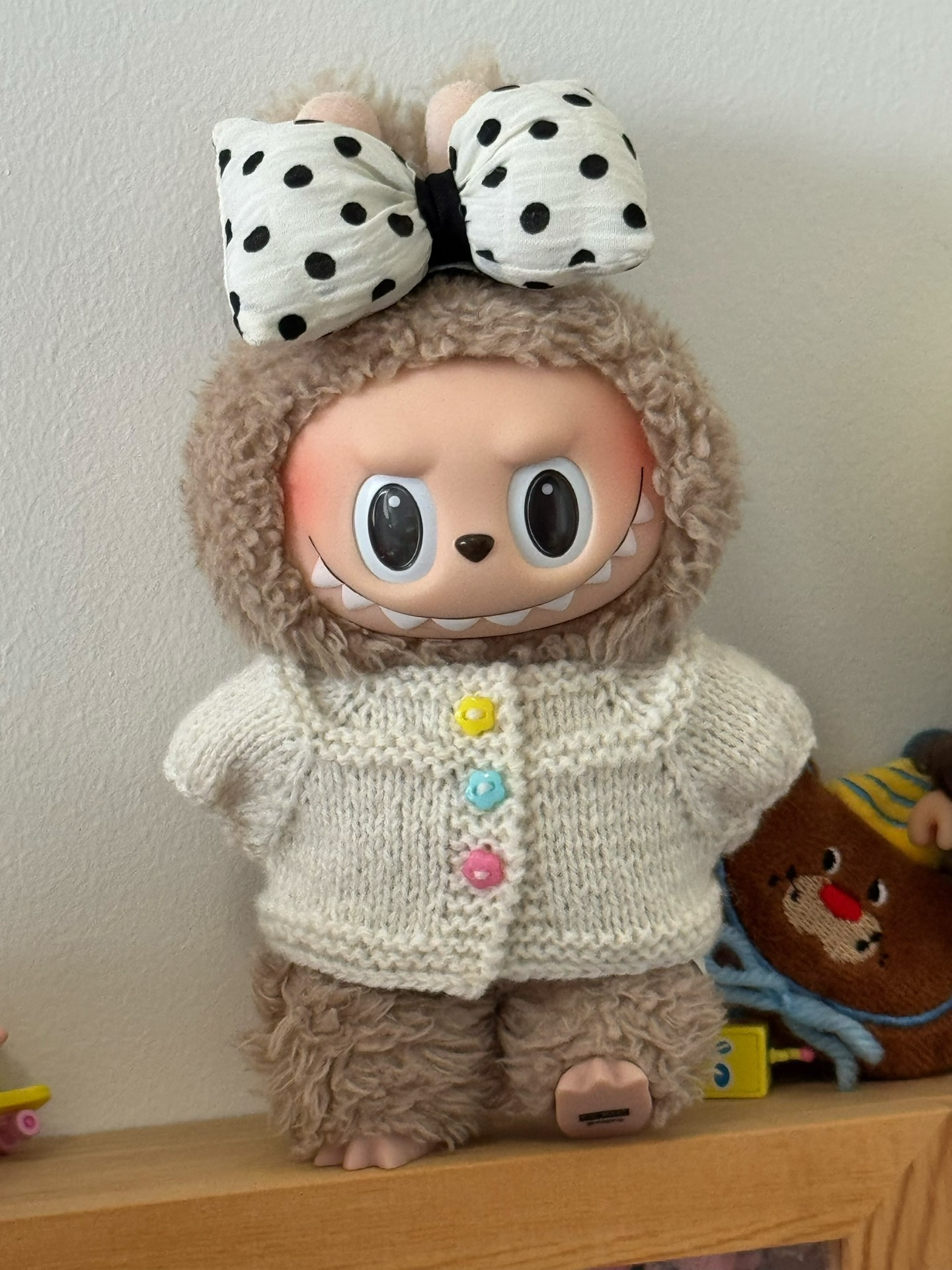 Handcrafted Knitted Labubu Outfits – Custom, Adorable Styles for Collectible Figures - Image 3