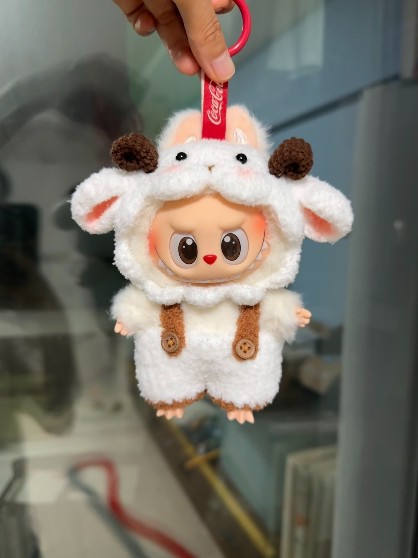 Adorable Labubu Sheep Costume – Plush Outfit for POPMART Dolls, Perfect for Collectors & Play! - Image 1