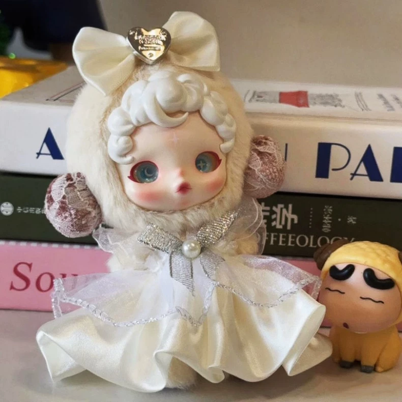 Elegant Skullpanda Doll Outfit: Winter Charm & Sophistication - Image 2