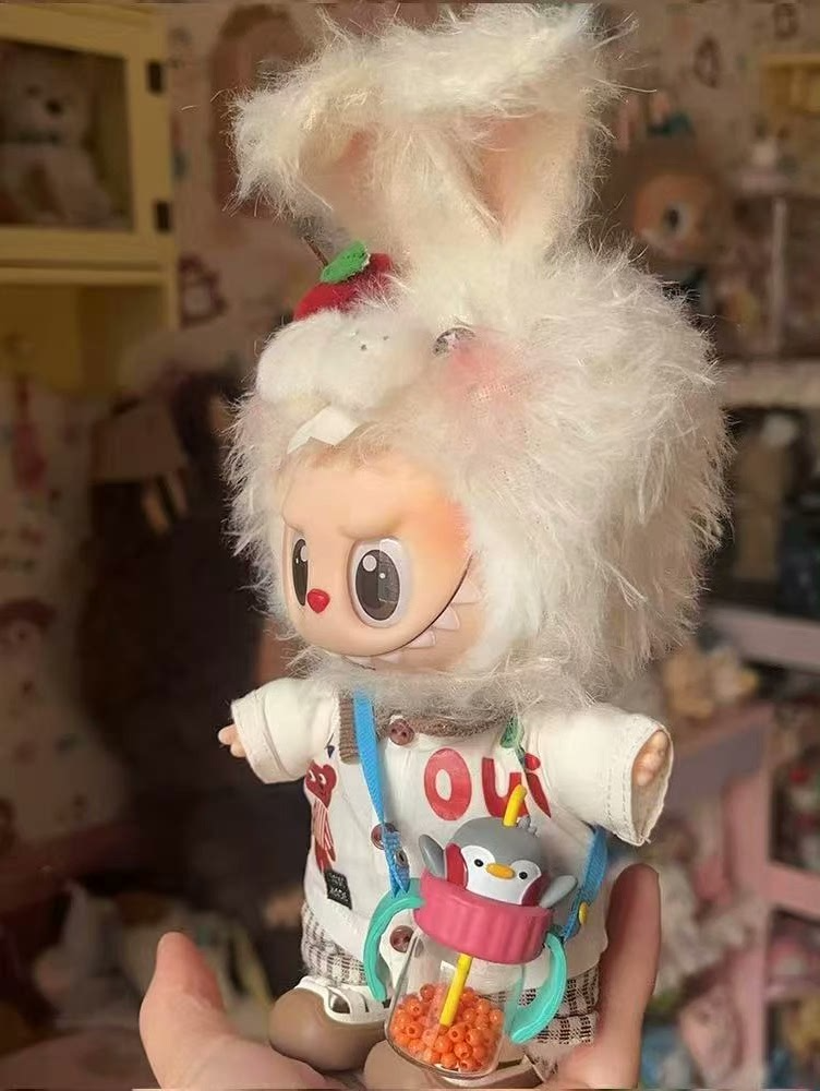 Handmade Labubu Doll Outfit – Playful 17CM Sleeveless Dress with Detachable Strap, Vibrant Colors, Premium Craftsmanship - Image 2