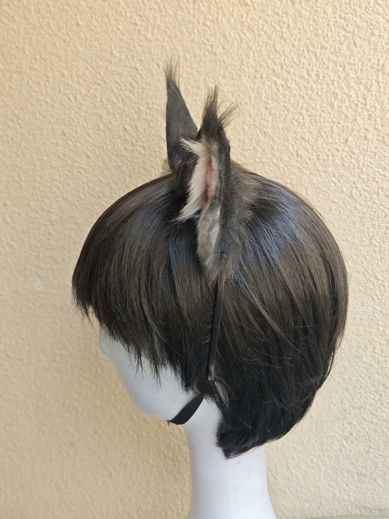 Realistic Brown Cat Ears for Cosplay & Lolita Fashion - Image 6