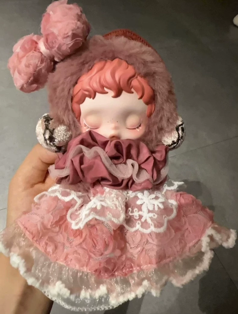 Enchanting Doll Clothes: Whimsical Lace & Pastel Outfits for Collectors | Winter Symphony & More! - Image 1
