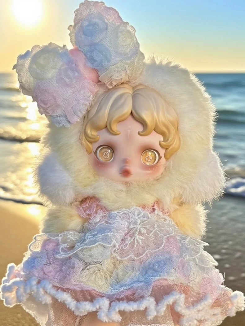 Enchanting Doll Clothes: Whimsical Lace & Pastel Outfits for Collectors | Winter Symphony & More! - Image 4