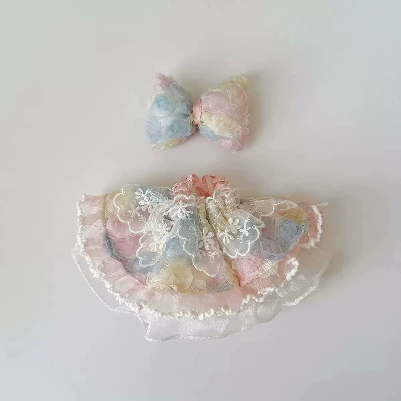 Enchanting Doll Clothes: Whimsical Lace & Pastel Outfits for Collectors | Winter Symphony & More! - Image 5