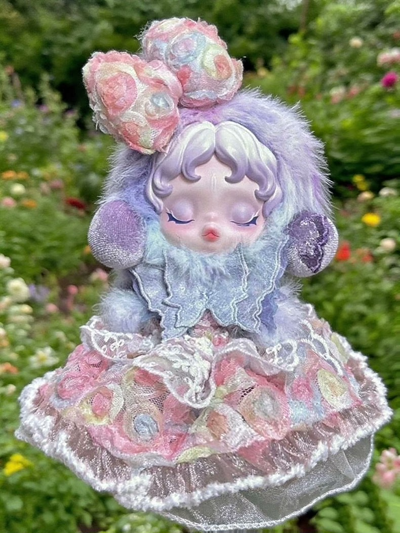 Enchanting Doll Clothes: Whimsical Lace & Pastel Outfits for Collectors | Winter Symphony & More! - Image 6