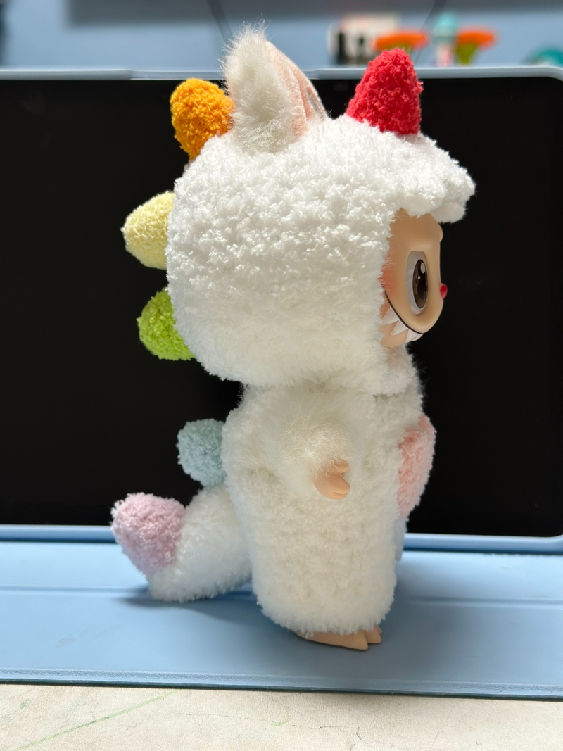 Whimsical Labubu Plush Outfit – Heart-Adorned, Vibrant & Collectible - Image 2