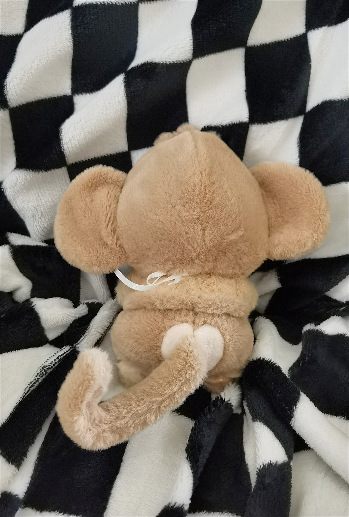 Adorable Plush Monkey Outfit for Labubu Dolls – Cozy & Premium Quality - Image 2