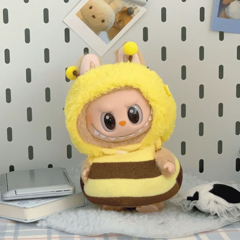 Charming LABUBU Bee Costume Outfit for Dolls – Vibrant, Durable & Perfect for Creative Play - Image 1