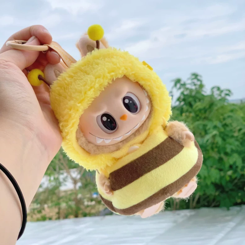 Charming LABUBU Bee Costume Outfit for Dolls – Vibrant, Durable & Perfect for Creative Play - Image 3