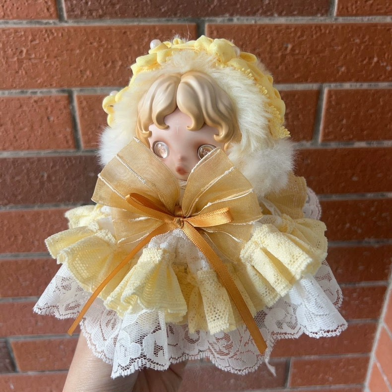 Charming Skullpanda Autumn Outfit for Collectible Dolls – Elegant & Customizable Doll Accessories - Image 5