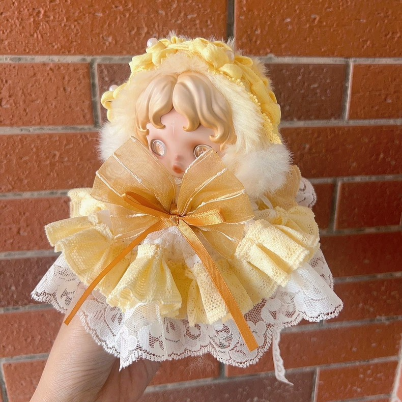 Charming Skullpanda Autumn Outfit for Collectible Dolls – Elegant & Customizable Doll Accessories - Image 6