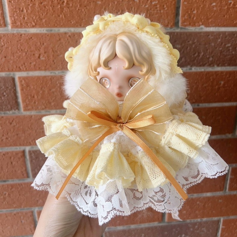 Charming Skullpanda Autumn Outfit for Collectible Dolls – Elegant & Customizable Doll Accessories - Image 8