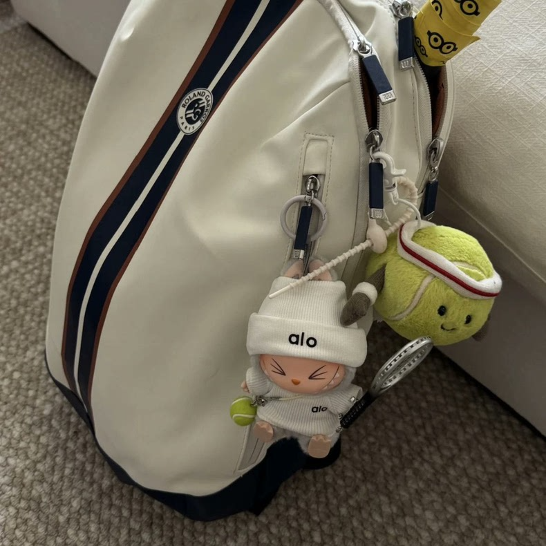 Labubu Tennis Outfit Set: Blind Box Collectible w/ Hat, Shoes & Racket - Image 2