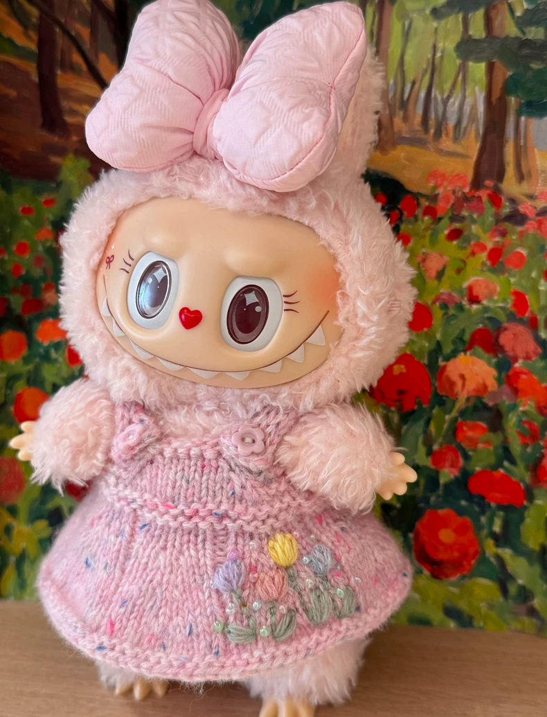 Handmade LABUBU Wool Outfits: Soft, Stylish & Custom-Designed for Unique Charm - Image 3