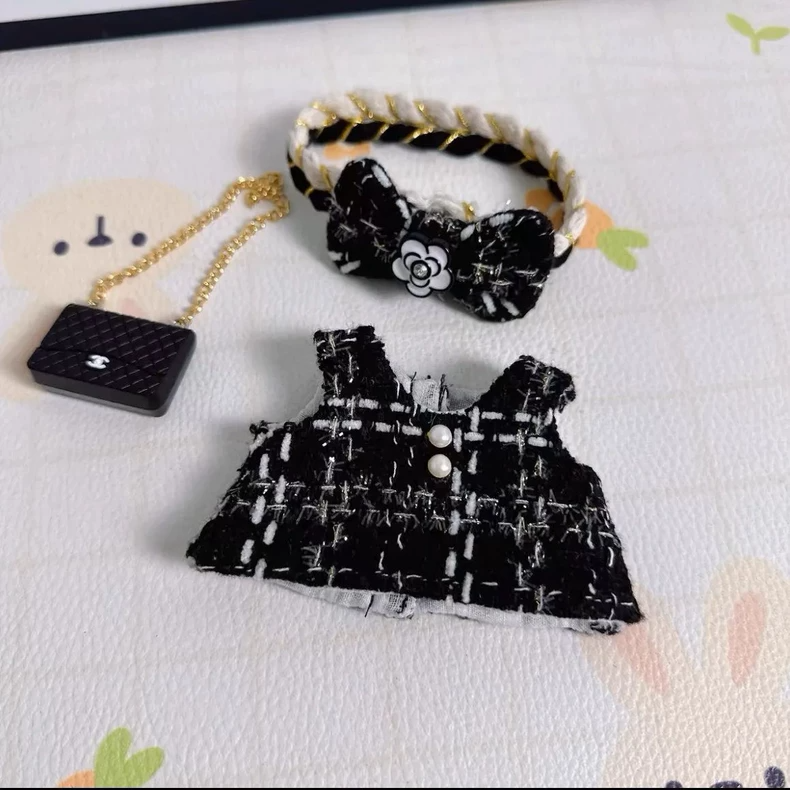 Elegant Zsiga BJD 1/8 Outfit: Stylish Dress, Bag & Hair Accessories for Collectors - Image 4
