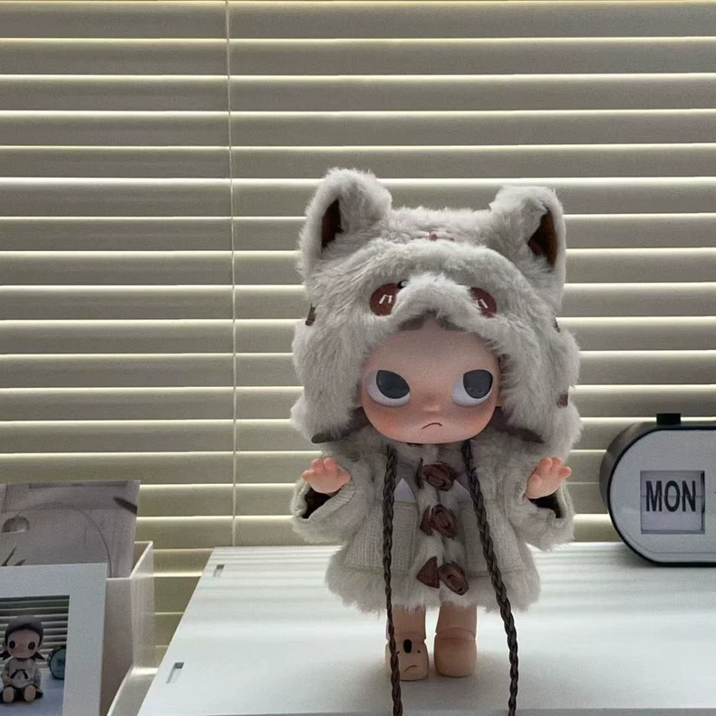 Adorable Tiger-Themed Zsiga 1/8 BJD Outfit - Premium Plush & Knit Doll Clothes for Collectors - Image 1