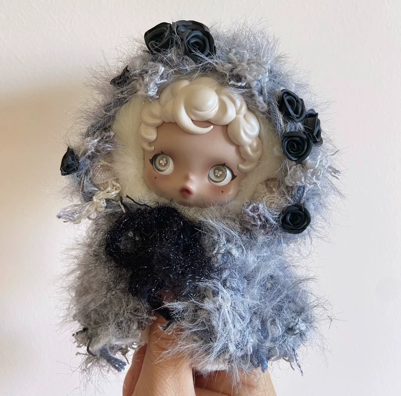 Gothic Skullpanda Outfit: Luxurious, Weather-Resistant & Versatile Doll Clothes for Cosplay & Collectors - Image 2
