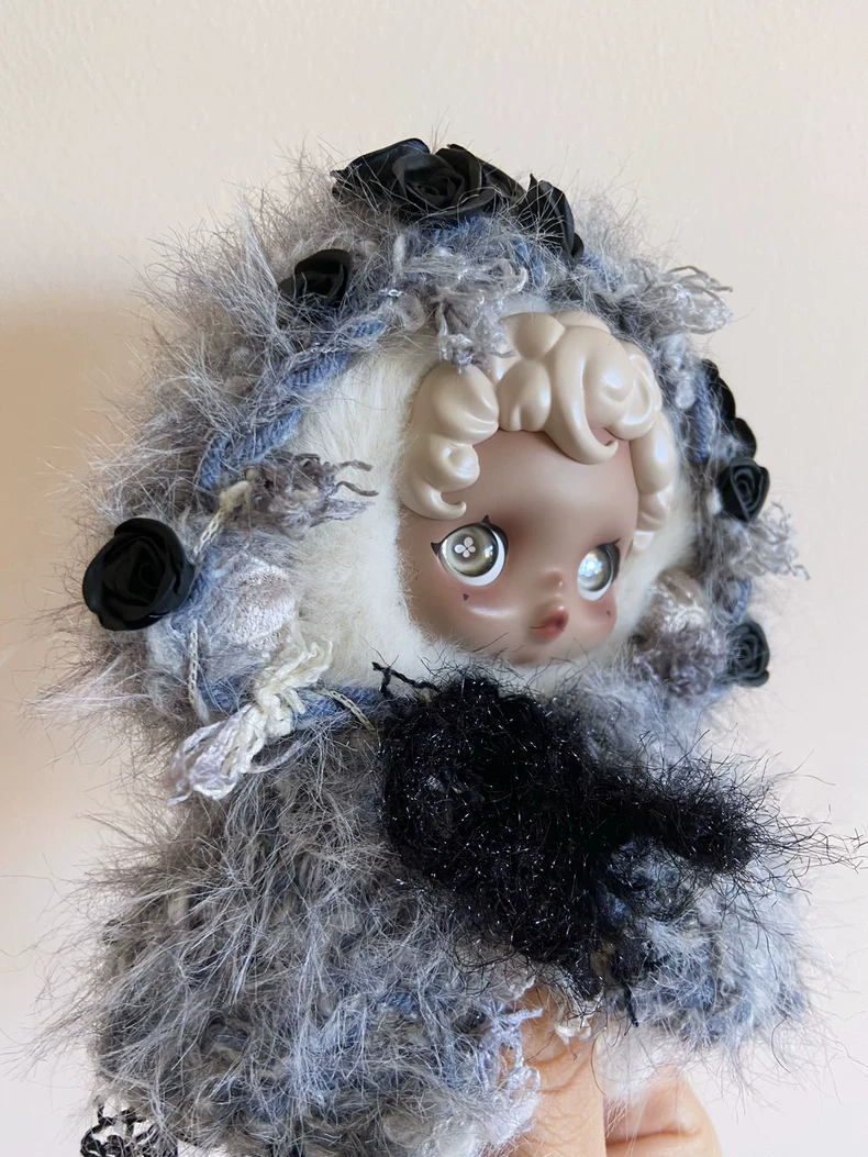 Gothic Skullpanda Outfit: Luxurious, Weather-Resistant & Versatile Doll Clothes for Cosplay & Collectors - Image 4