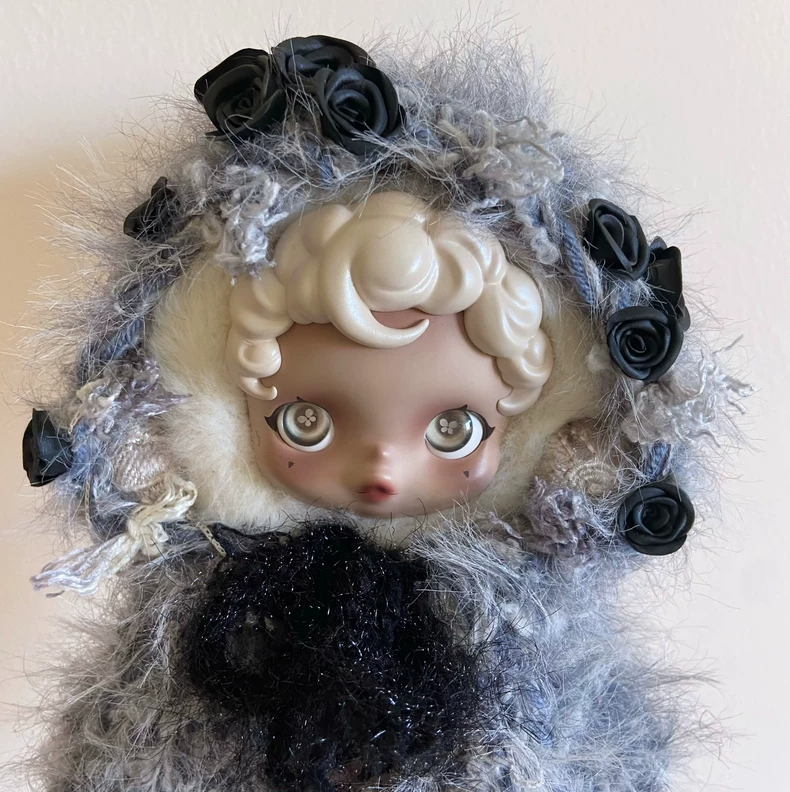 Gothic Skullpanda Outfit: Luxurious, Weather-Resistant & Versatile Doll Clothes for Cosplay & Collectors - Image 5
