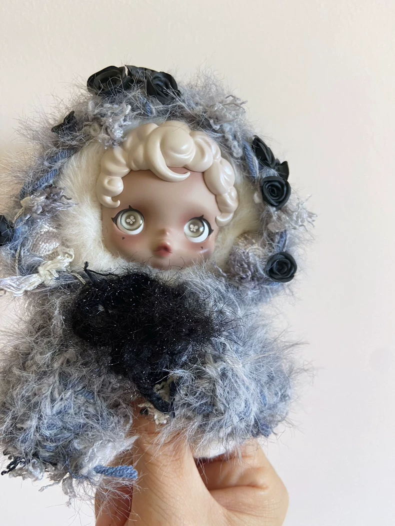 Gothic Skullpanda Outfit: Luxurious, Weather-Resistant & Versatile Doll Clothes for Cosplay & Collectors - Image 7