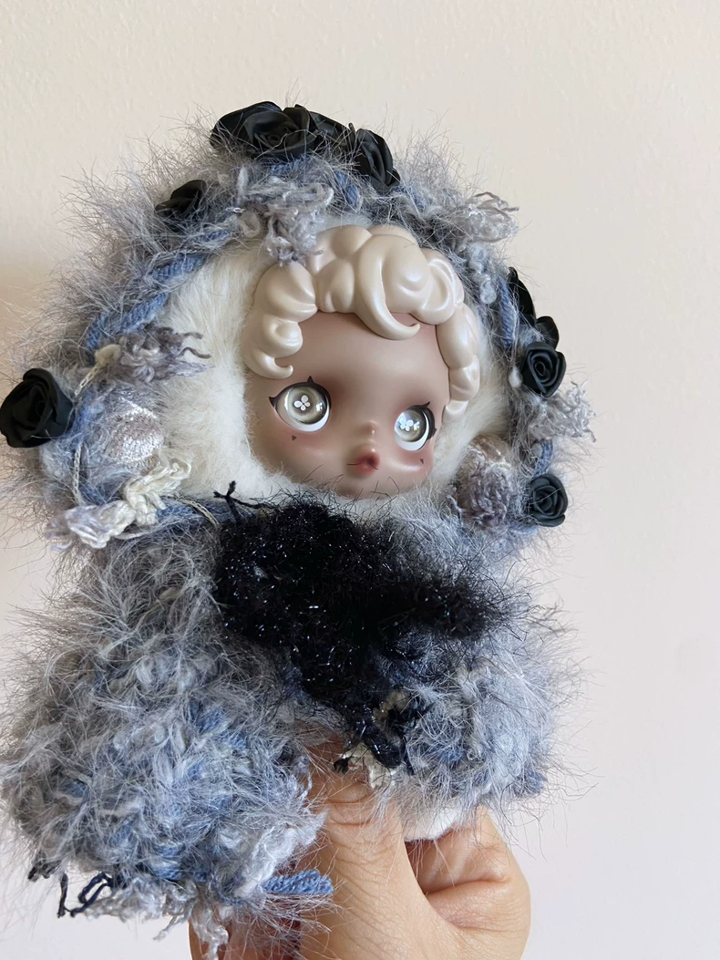 Gothic Skullpanda Outfit: Luxurious, Weather-Resistant & Versatile Doll Clothes for Cosplay & Collectors - Image 8