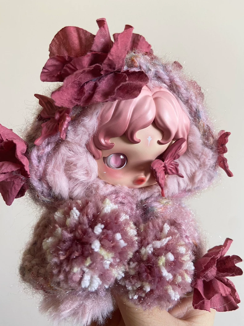Whimsical Skullpanda Plush Outfit: Soft, Sparkling & Handcrafted for Collectors & Enthusiasts - Image 5
