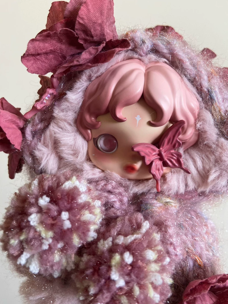 Whimsical Skullpanda Plush Outfit: Soft, Sparkling & Handcrafted for Collectors & Enthusiasts - Image 6