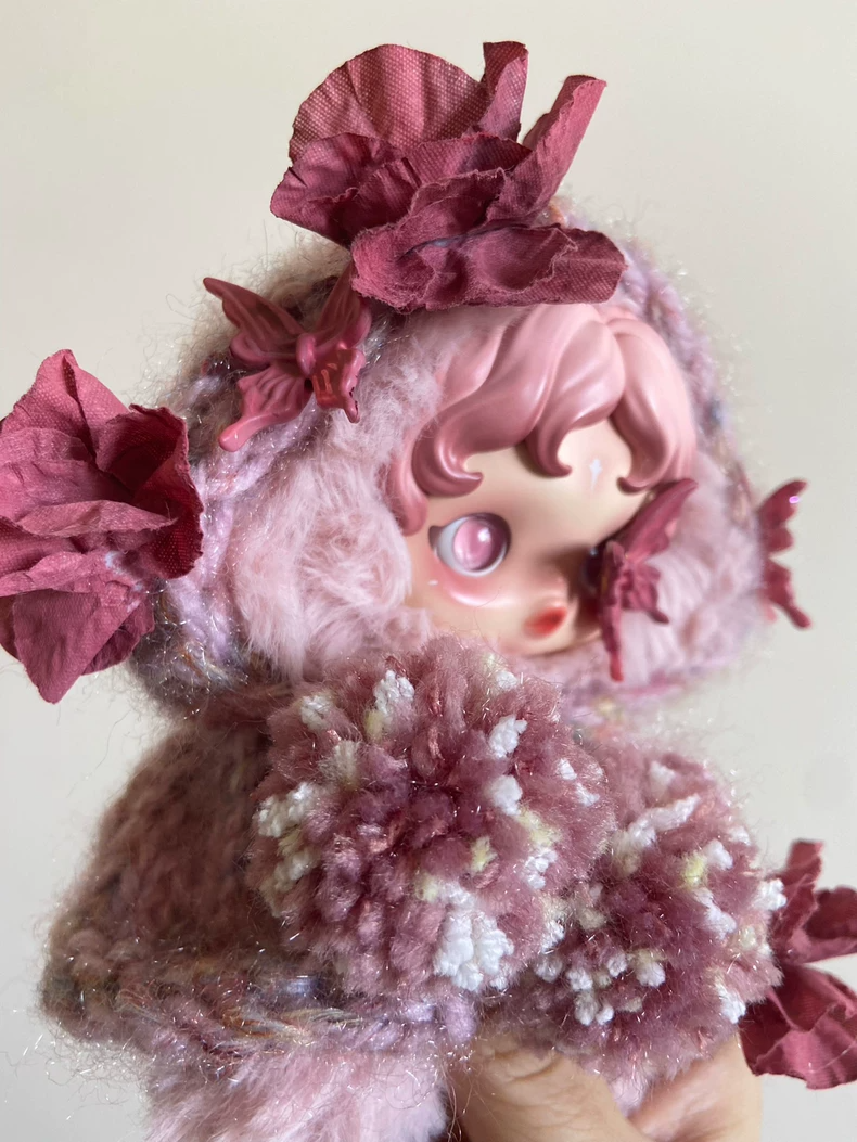 Whimsical Skullpanda Plush Outfit: Soft, Sparkling & Handcrafted for Collectors & Enthusiasts - Image 7