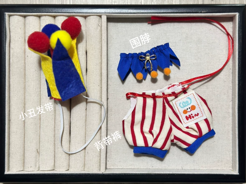 Whimsical Circus Jester Outfit for Zsiga BJD 1/8 Doll – Vibrant & Playful Costume - Image 3