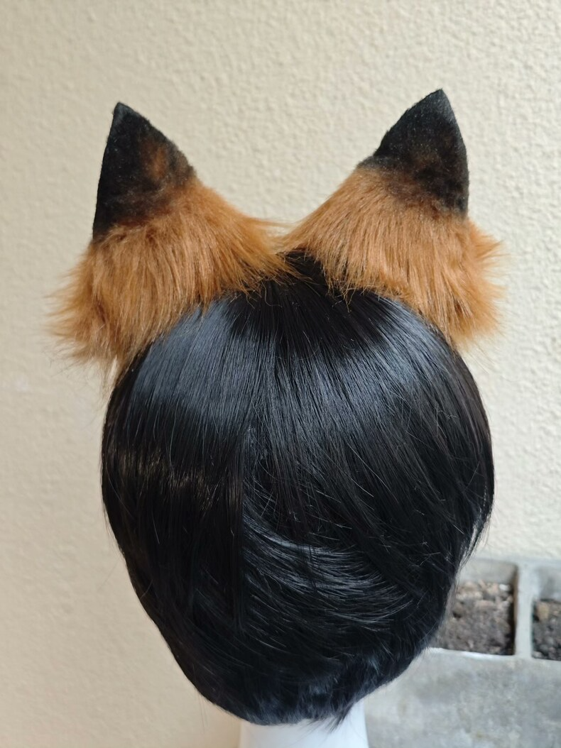 Handmade Fox Ears – Realistic Red Fox Cosplay Accessory - Image 5