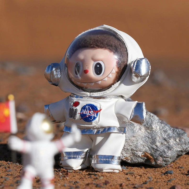 LABUBU Premium Detailed Astronaut Costume Figurine Space Outfit Durable Roleplay Adventure - Image 5