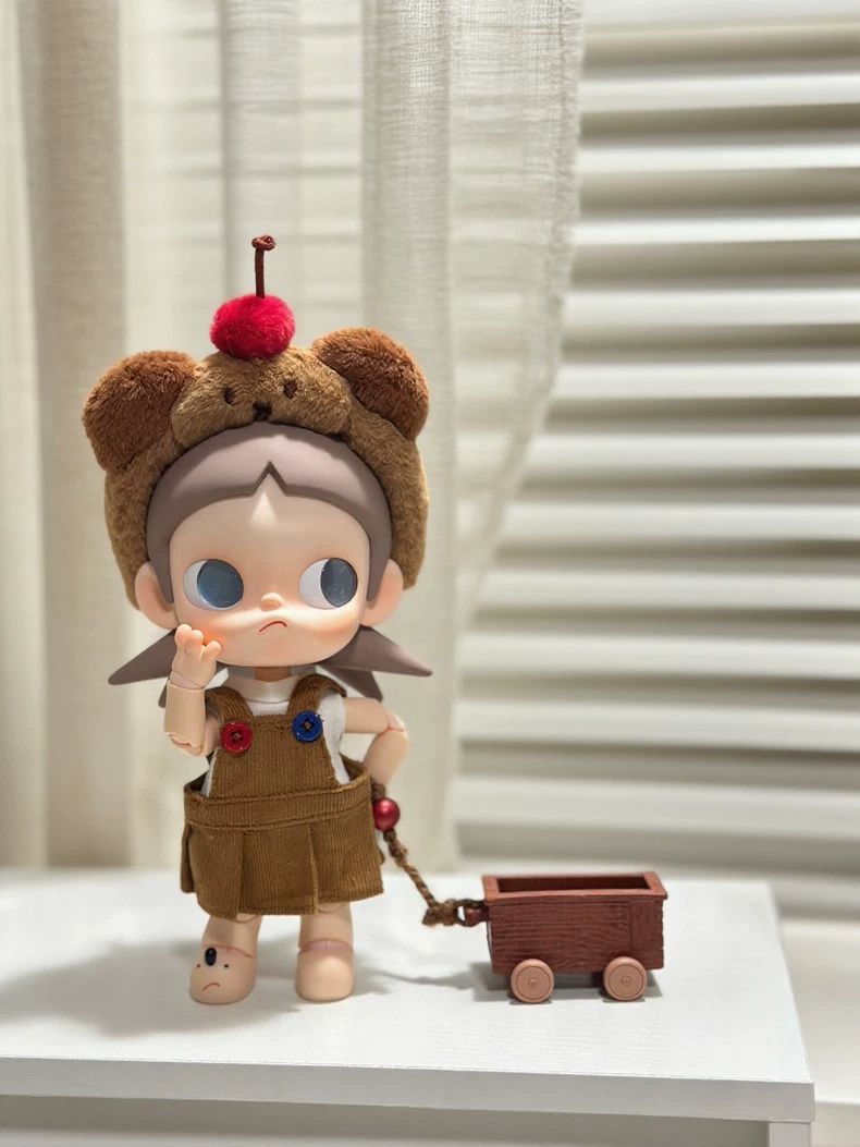 Zsiga BJD 1/8 Corduroy Pinafore Outfit – Stylish, Versatile Dollwear for Collectors - Image 1