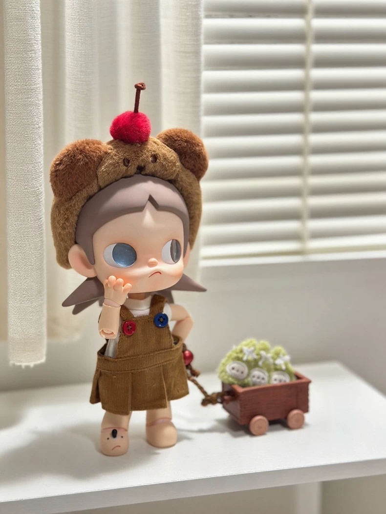 Zsiga BJD 1/8 Corduroy Pinafore Outfit – Stylish, Versatile Dollwear for Collectors - Image 2