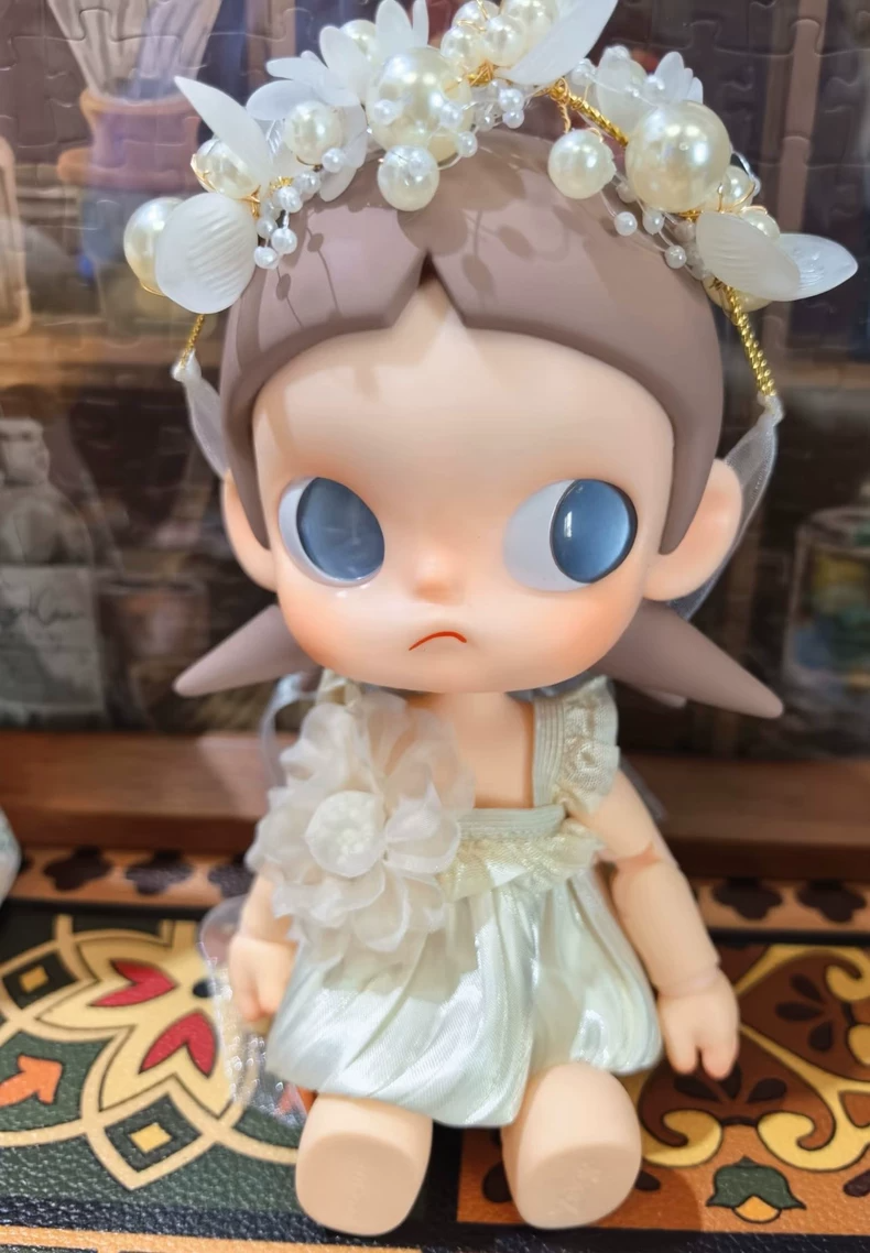 Exquisite Zsiga BJD 1/8 Doll Outfit – Delicate Dress & Luxe Headwear for Collectors - Image 1