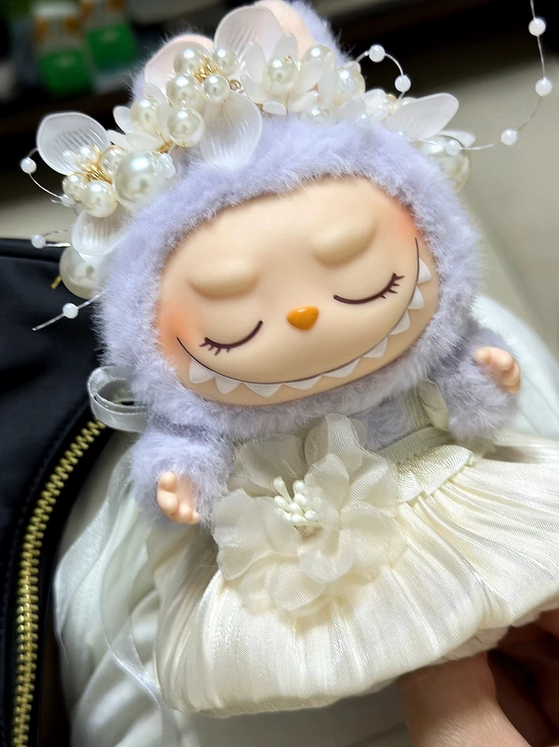 Exquisite Zsiga BJD 1/8 Doll Outfit – Delicate Dress & Luxe Headwear for Collectors - Image 3