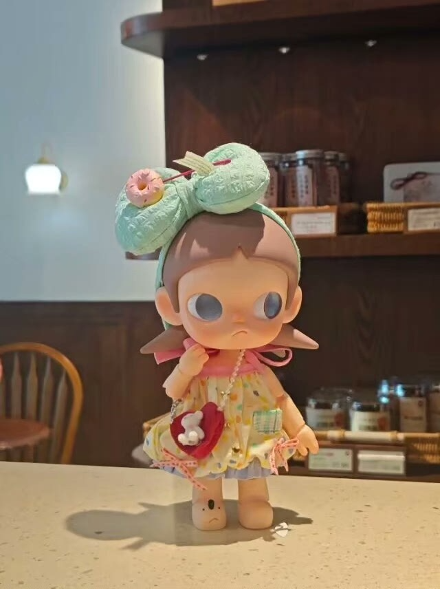Zsiga BJD 1/8 Butterfly Outfit: Pastel Lace-Trimmed Skirt Set - Image 2