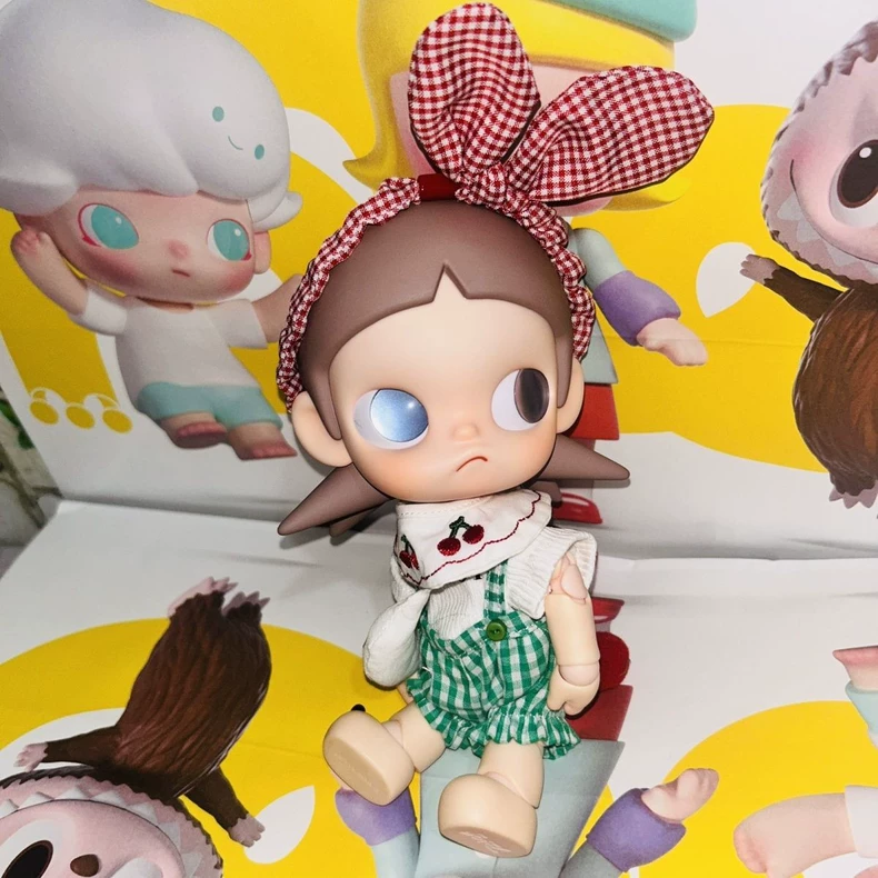 Zsiga BJD 1/8 Doll Outfit - Pastel Playful Charm with Modular Customization & Cherry Motifs for Creative Collectors - Image 2