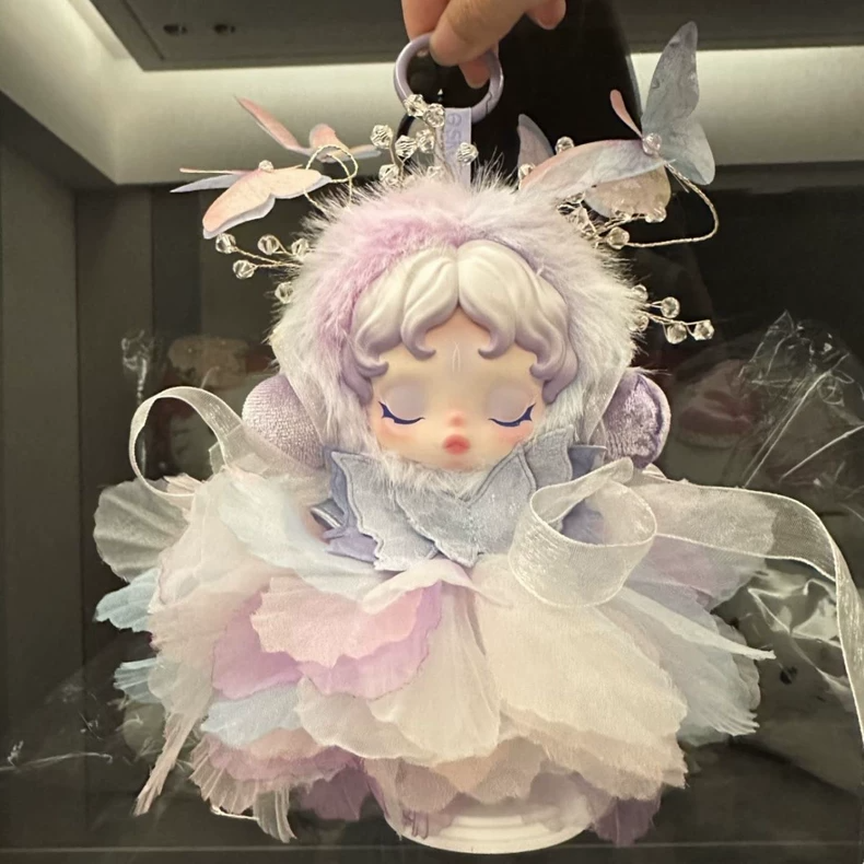 Enchanted Skullpanda Winter Outfit – Whimsical Pastel Doll Clothes for Collectors - Image 2
