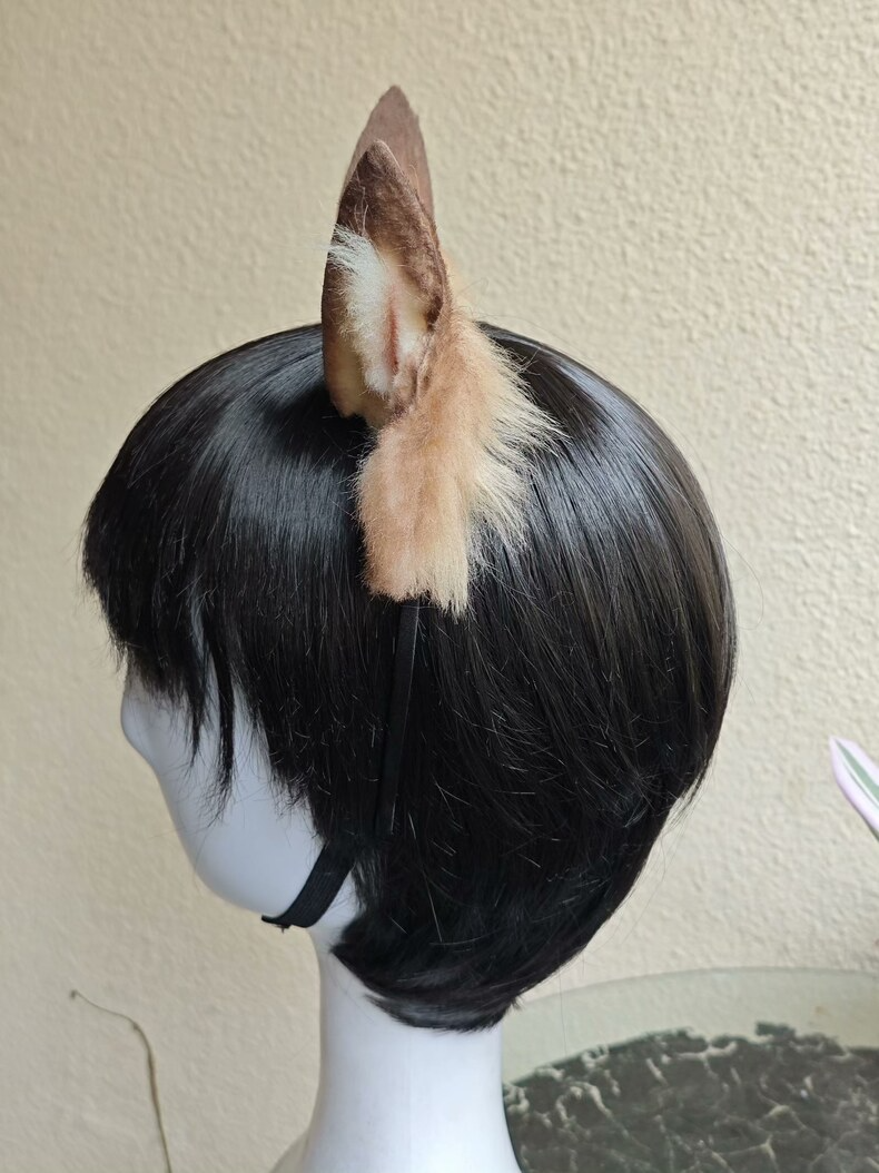 Handmade Realistic Wolf/Dog Ears – Plush Cosplay Accessory - Image 6