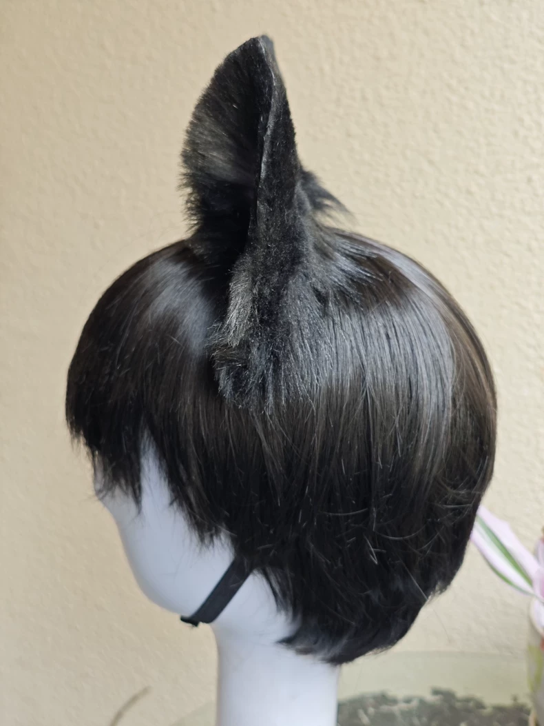Realistic Border Collie Ears – Faux Fur Cosplay Accessory - Image 6