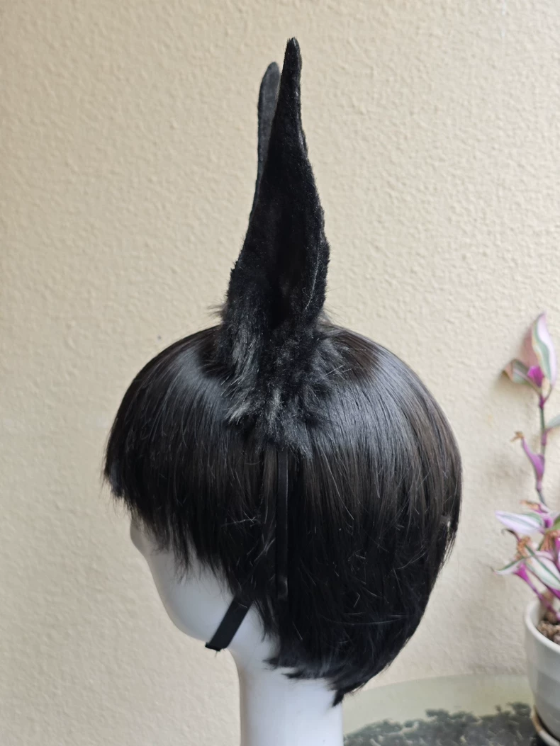 Realistic Handmade Doberman Plush Ears for Cosplay - Image 6