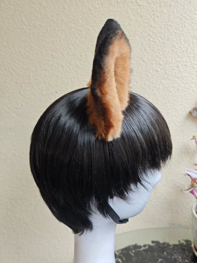 Handmade Realistic Fox Ears – Faux Fur Cosplay Accessory - Image 4