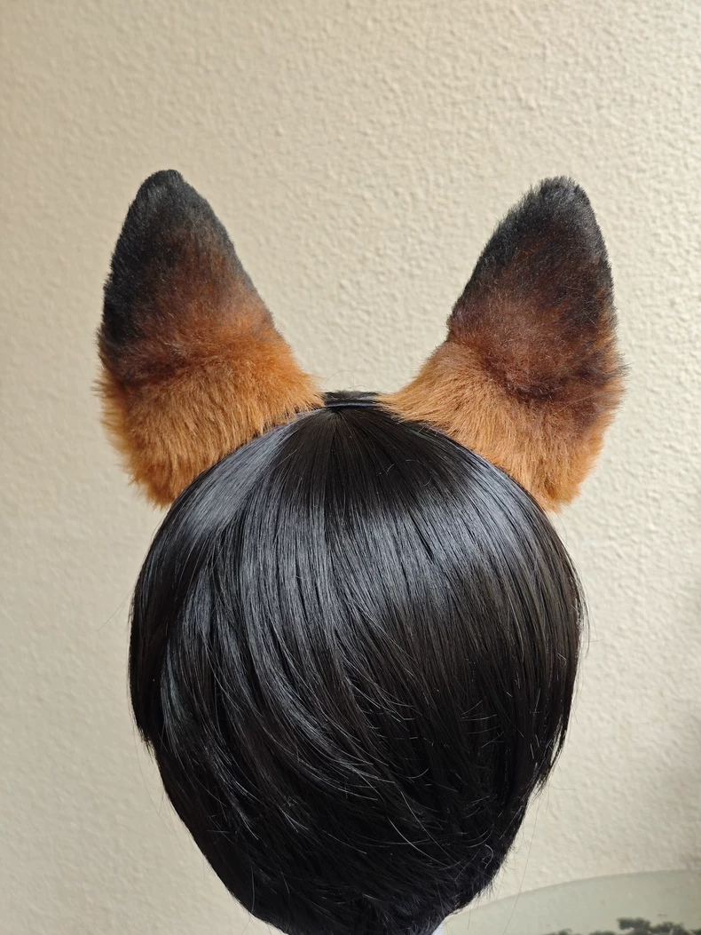 Handmade Realistic Fox Ears – Faux Fur Cosplay Accessory - Image 5