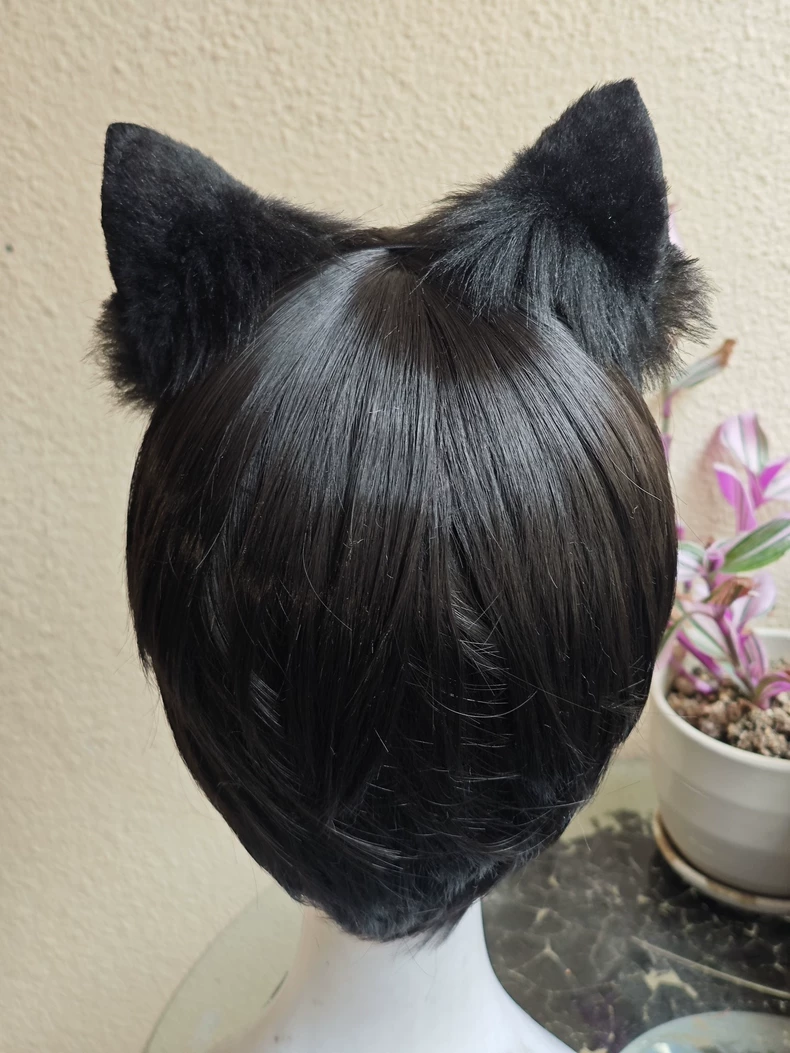 Luxury Realistic Cat Ears Headband – Plush & Lifelike - Image 5