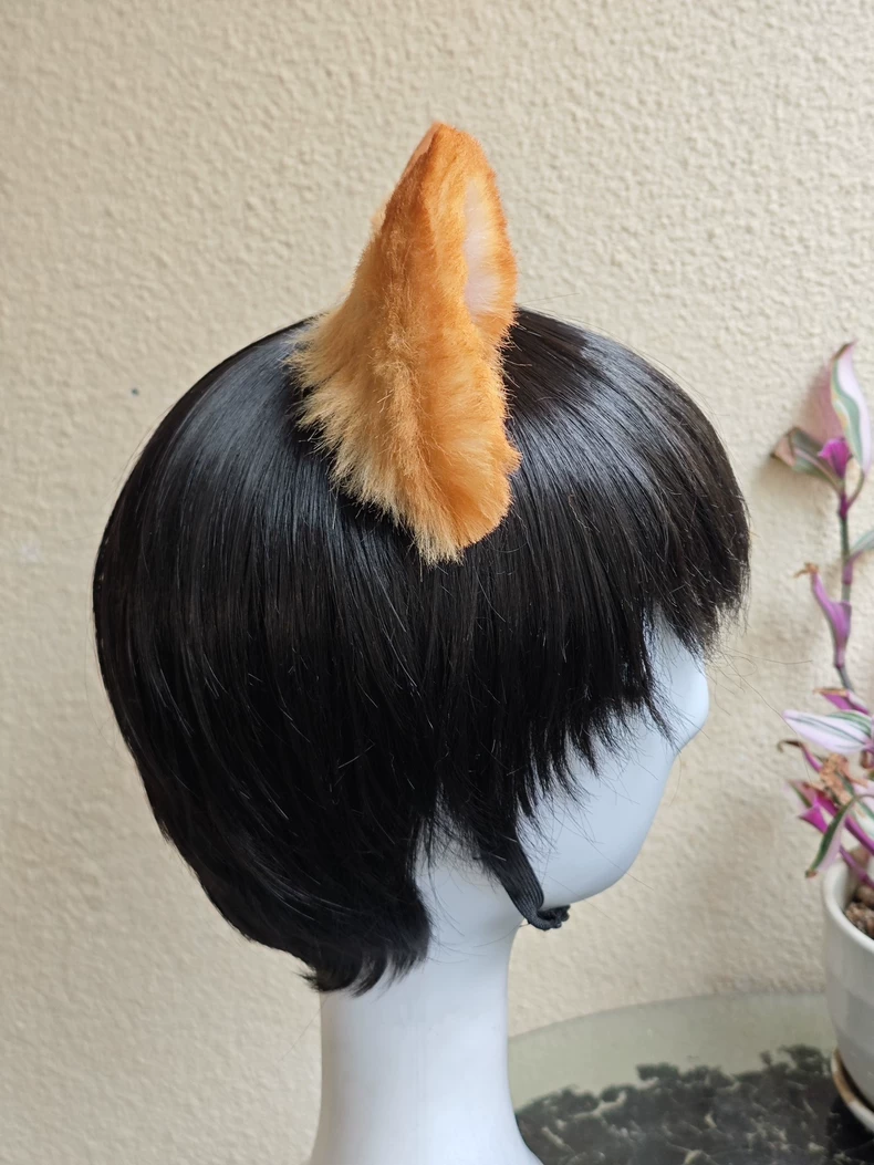 Handmade Shiba Inu Plush Ears for Cosplay - Image 4