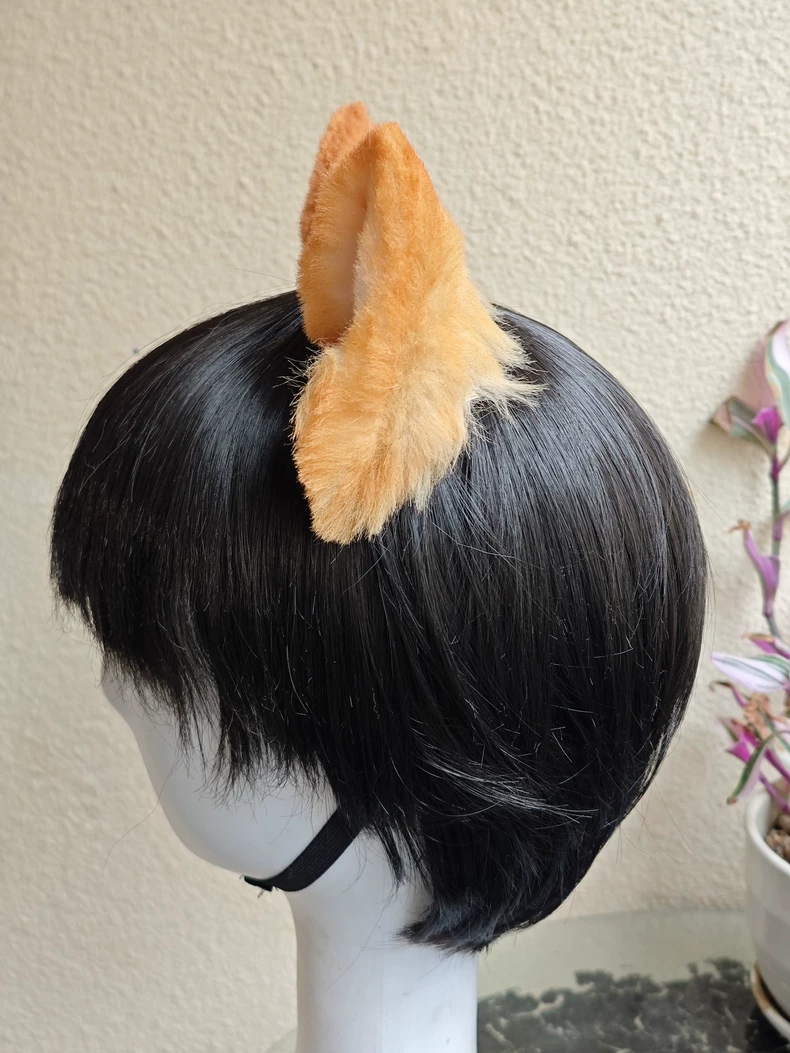 Handmade Shiba Inu Plush Ears for Cosplay - Image 6